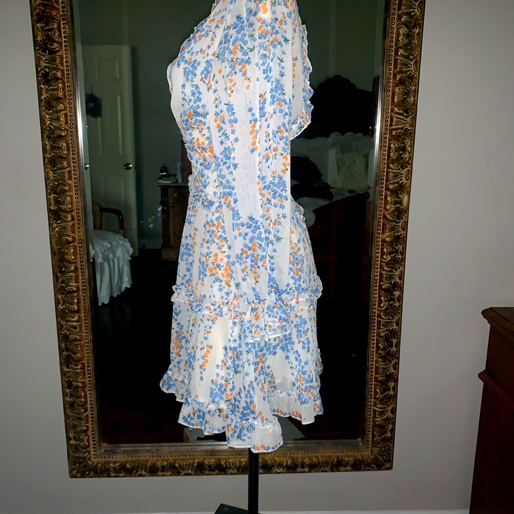 Gorgeous DITSY floral cutout back dress with the cutest details Small - Picture 4 of 10